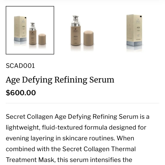 Other - Age Defying Refining Serum - Cream